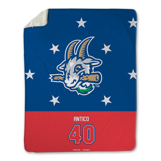 Hartford Yard Goats - MILB Baseball : Mike Antico - Blanket-0