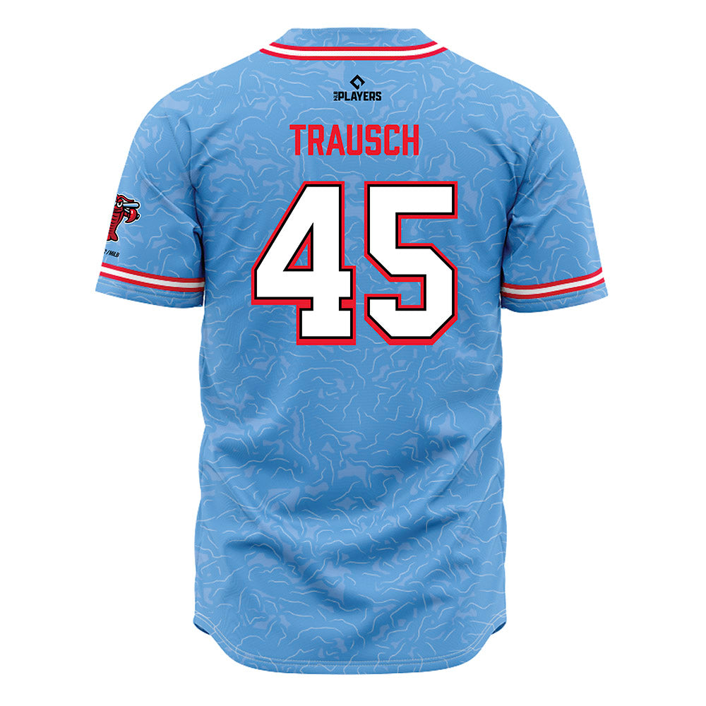 Hickory Crawdads - MILB Baseball : Michael Trausch - Jersey-1