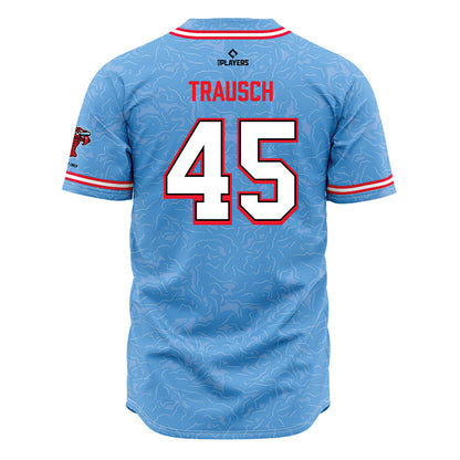 Hickory Crawdads - MILB Baseball : Michael Trausch - Jersey-1