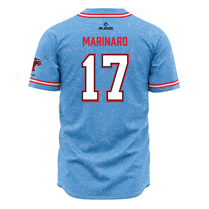 Hickory Crawdads - MILB Baseball : Louis Marinaro - Jersey-1