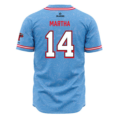 Hickory Crawdads - MILB Baseball : Curley Martha - Jersey-1