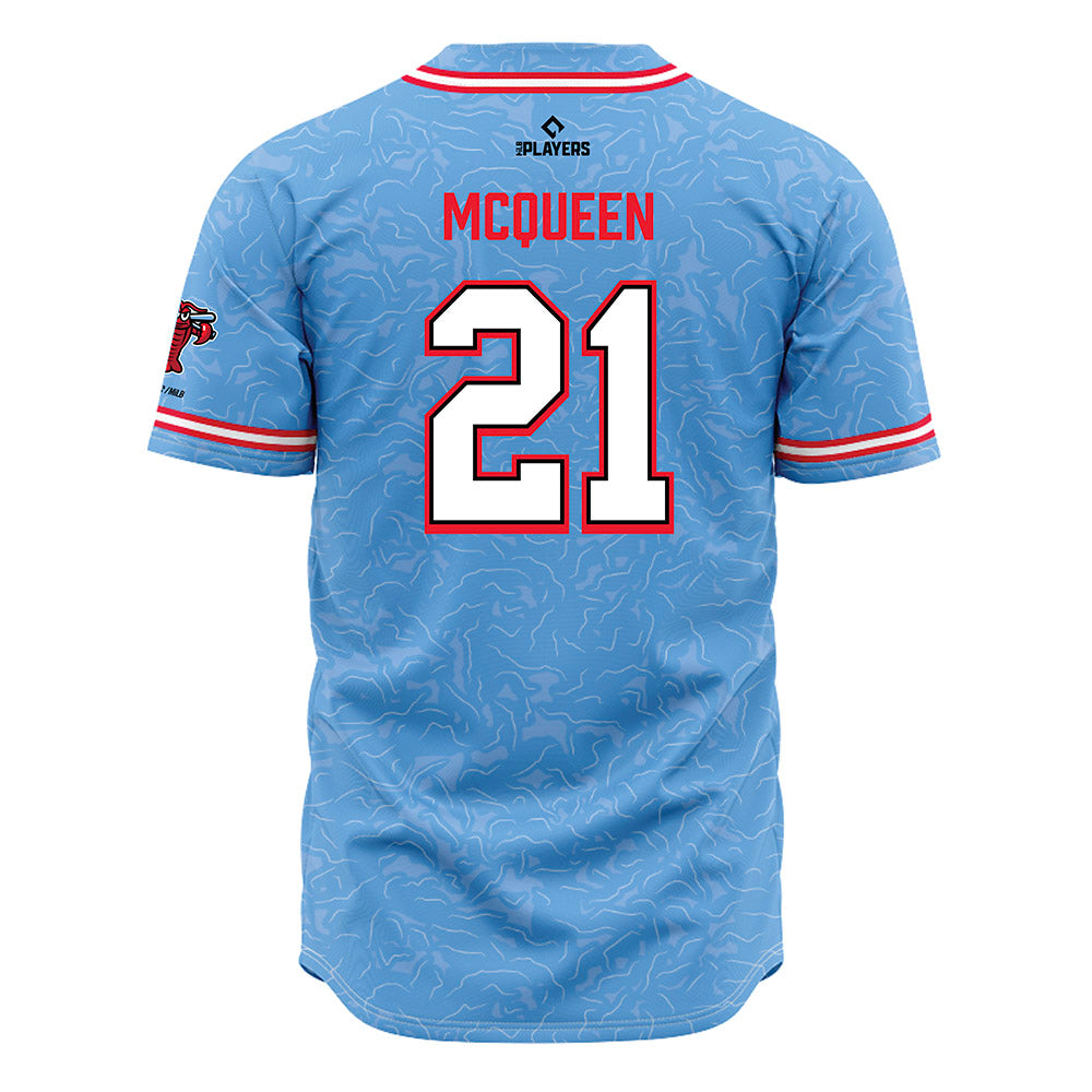 Hickory Crawdads - MILB Baseball : Jay McQueen - Jersey-1