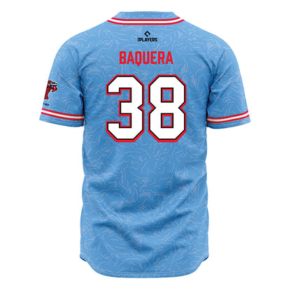 Hickory Crawdads - MILB Baseball : Sebastian Baquera - Jersey-1