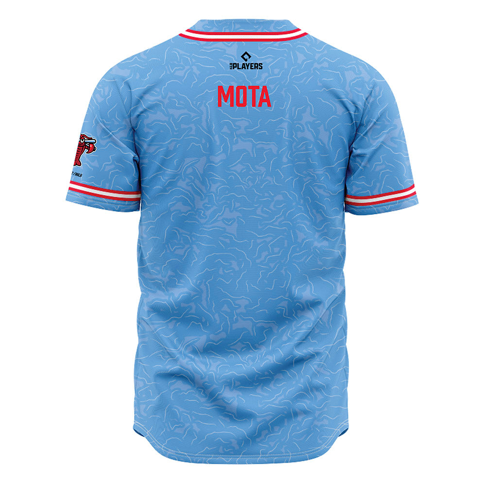 Hickory Crawdads - MILB Baseball : Alberto Mota - Jersey-1