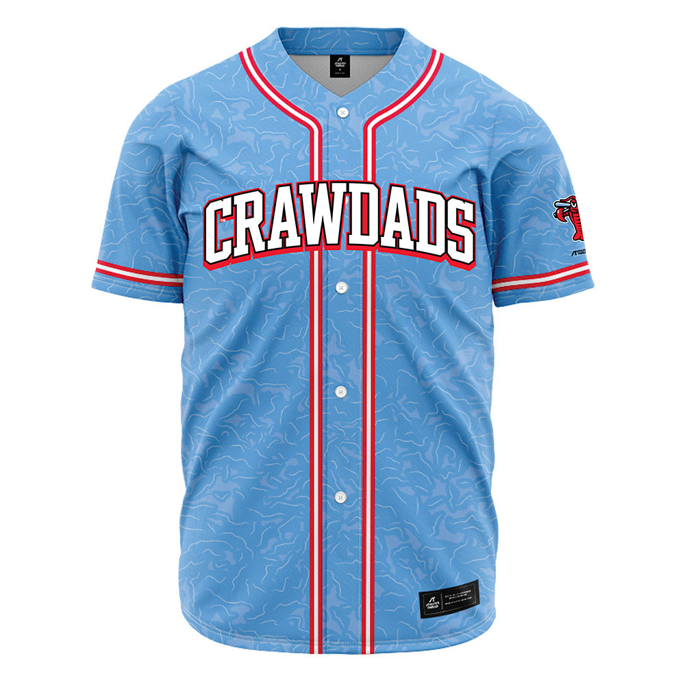 Hickory Crawdads - MILB Baseball : Aidan Deakins - Jersey-0