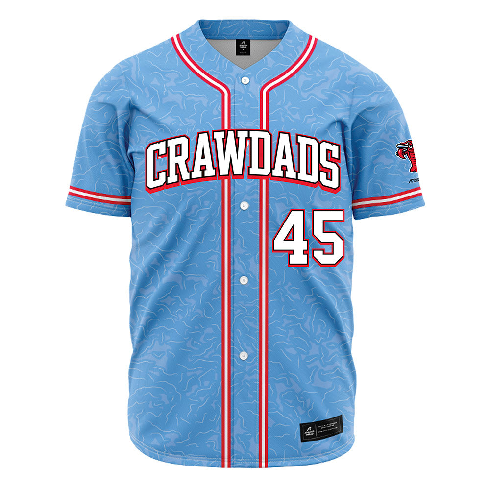 Hickory Crawdads - MILB Baseball : Michael Trausch - Jersey-0