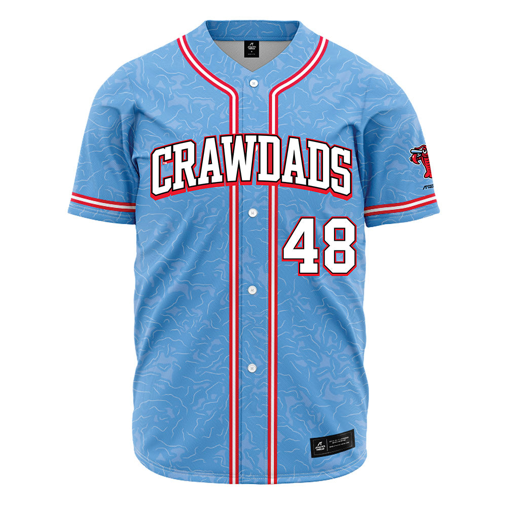 Hickory Crawdads - MILB Baseball : Alejandro Chiquillo - Jersey-0