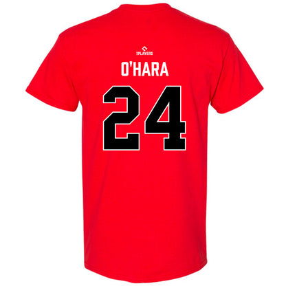 Hickory Crawdads - MILB Baseball : Connor O'Hara - T-Shirt-1