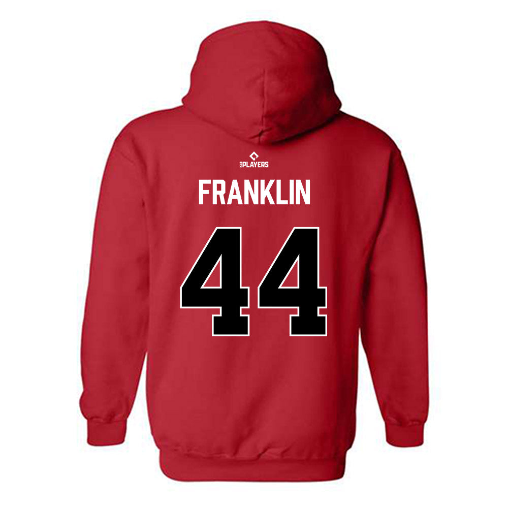 Hickory Crawdads - MILB Baseball : Noah Franklin - Hooded Sweatshirt-1