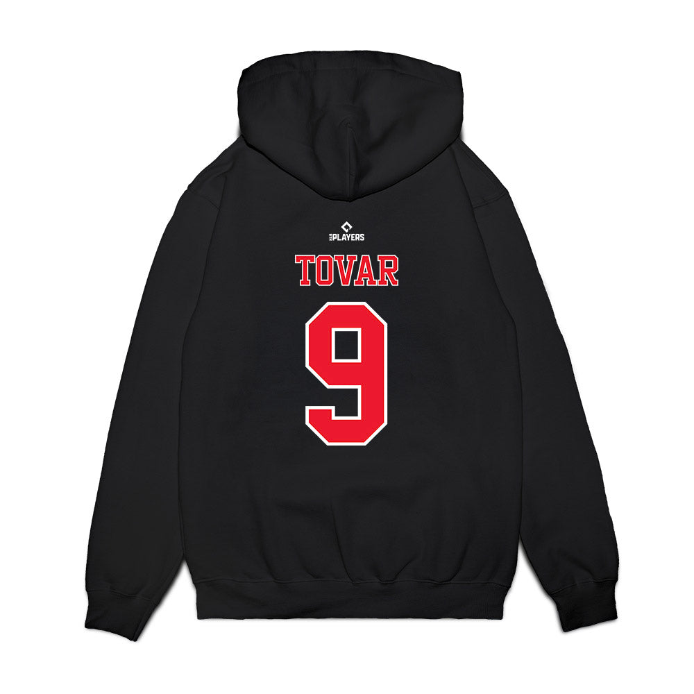 Hickory Crawdads - MILB Baseball : Deward Tovar - Premium Hooded Sweatshirt-1