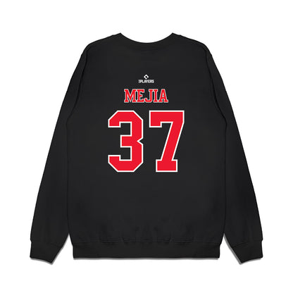 Hickory Crawdads - MILB Baseball : Aneudis Mejia - Premium Crewneck Sweatshirt-1