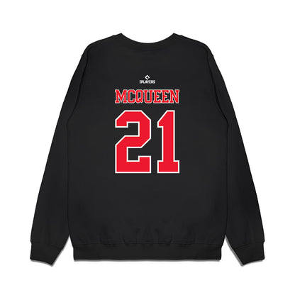 Hickory Crawdads - MILB Baseball : Jay McQueen - Premium Crewneck Sweatshirt-1