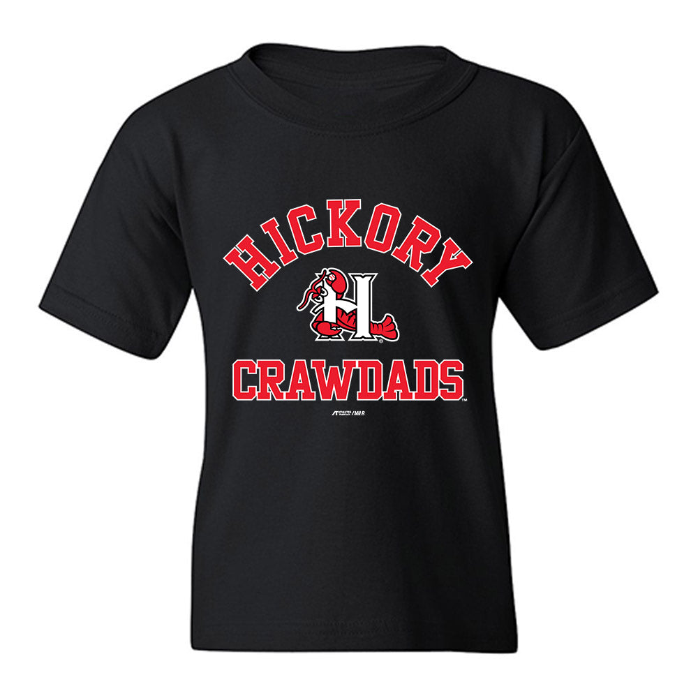 Hickory Crawdads - MILB Baseball : Yolfran Castillo - Youth T-Shirt-0