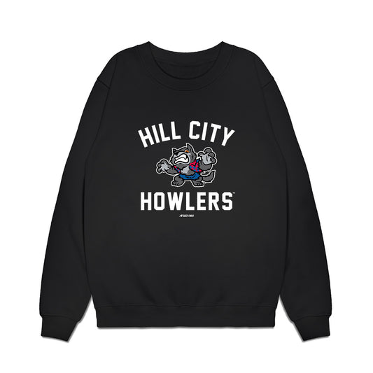 Hill City Howlers - MILB Baseball : Erick Dessens - Premium Crewneck Sweatshirt-0