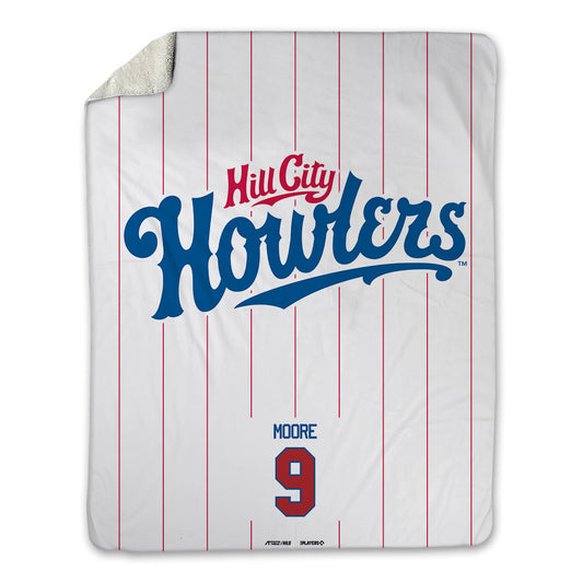 Hill City Howlers - MILB Baseball : Lucas Moore - Blanket-0
