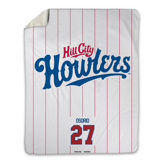 Hill City Howlers - MILB Baseball : Manuel Osorio - Blanket-0
