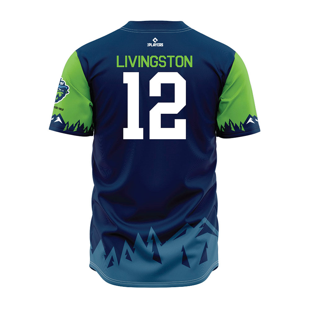 Hillsboro Hops - MILB Baseball : Dean Livingston - Jersey-1