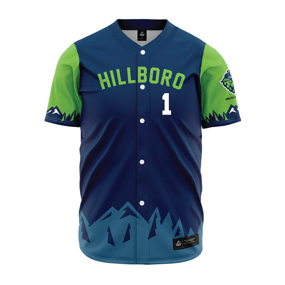 Hillsboro Hops - MILB Baseball : Junior Ciprian - Jersey-0
