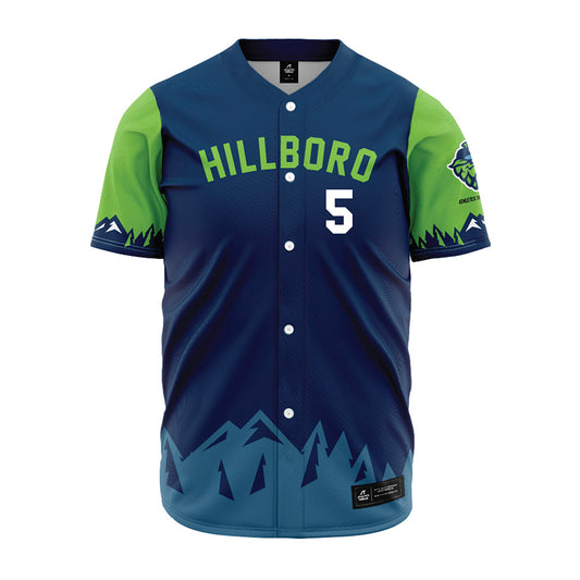 Hillsboro Hops - MILB Baseball : Wallace Clark - Jersey-0