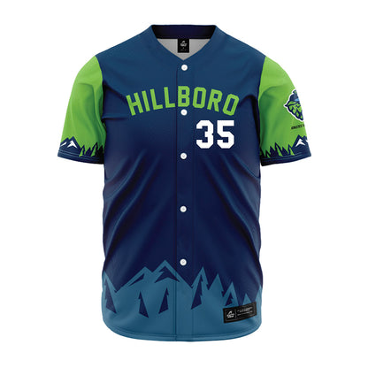 Hillsboro Hops - MILB Baseball : Yerald Nin - Jersey-0