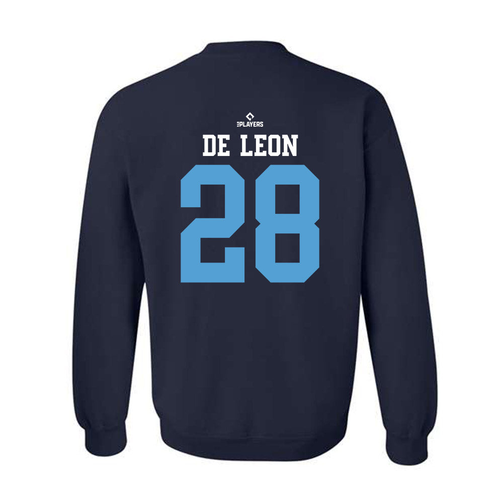 Hillsboro Hops - MILB Baseball : Adrian De Leon - Crewneck Sweatshirt-1