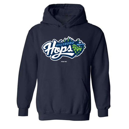 Hillsboro Hops - MILB Baseball : Kayson Cunningham - Hooded Sweatshirt-0