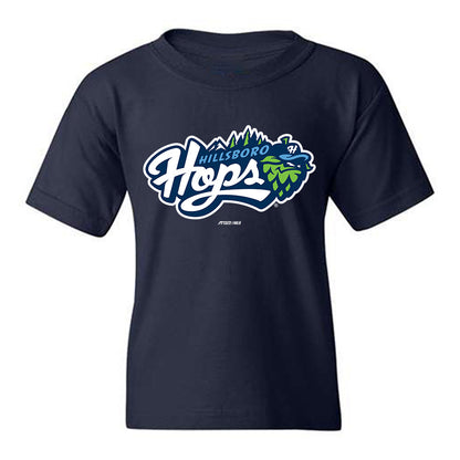 Hillsboro Hops - MILB Baseball : Rocco Reid - Youth T-Shirt-0