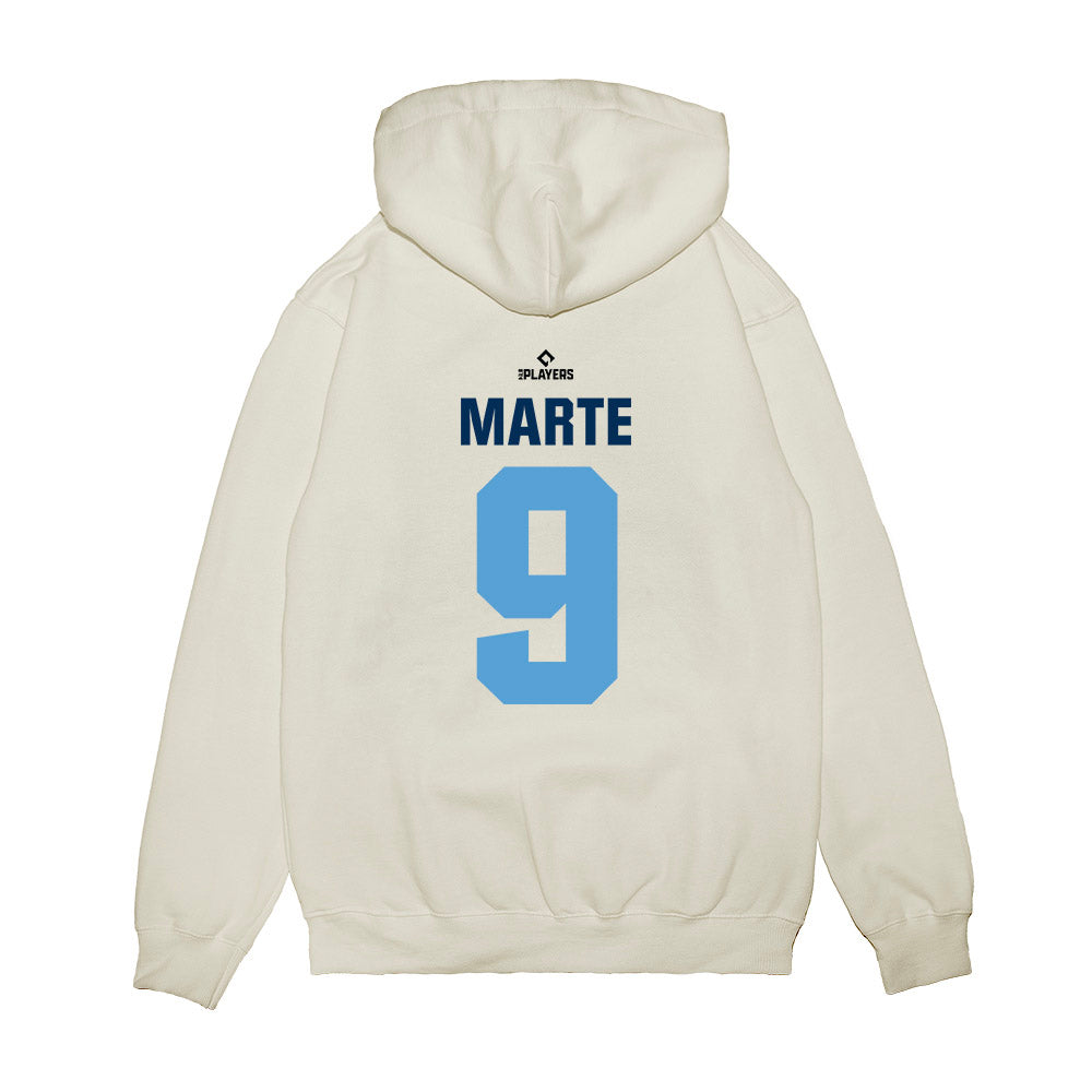 Hillsboro Hops - MILB Baseball : Modeifi Marte - Premium Hooded Sweatshirt-1