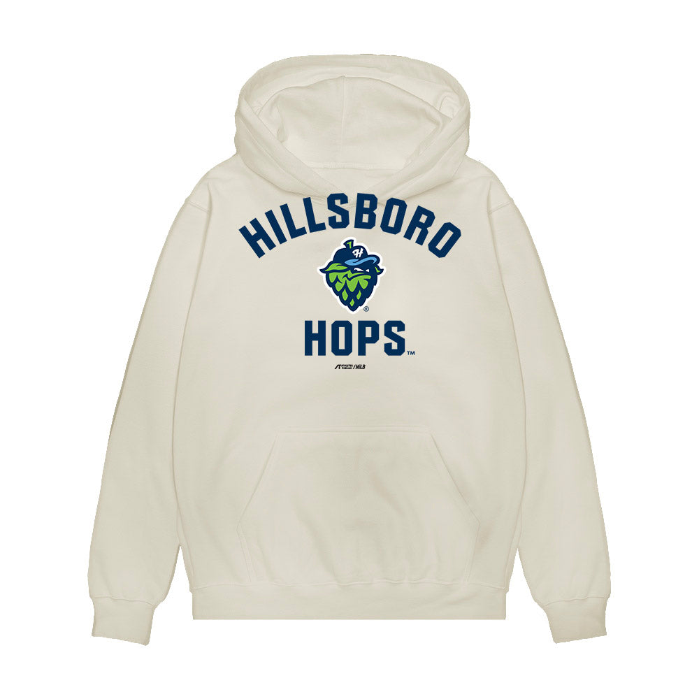 Hillsboro Hops - MILB Baseball : Adrian Rodriguez - Premium Hooded Sweatshirt-0