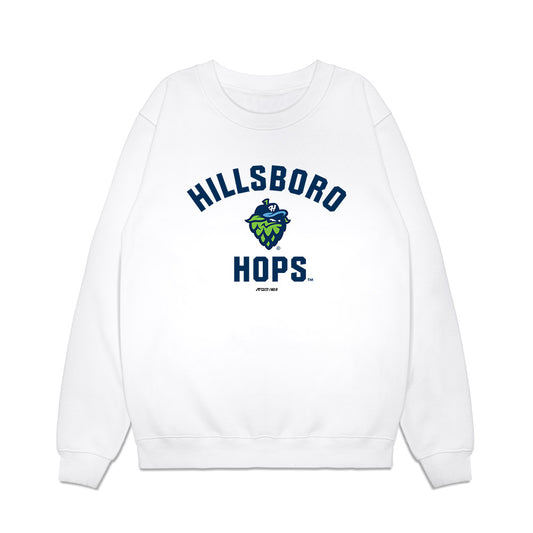 Hillsboro Hops - MILB Baseball : Joangel Gonzalez - Premium Crewneck Sweatshirt-0