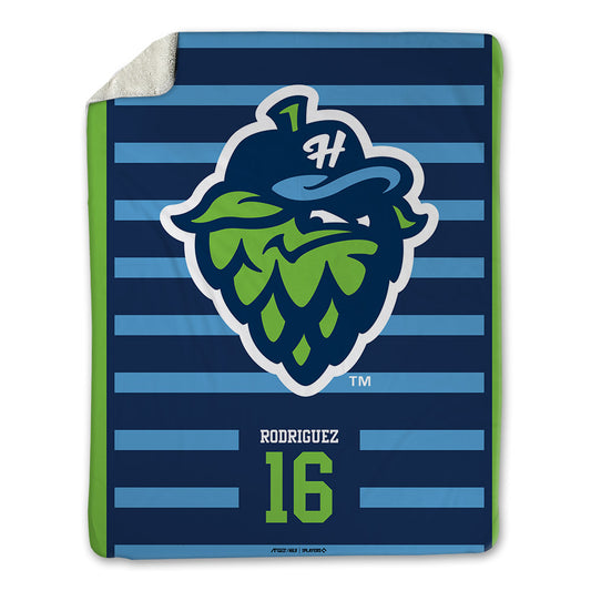 Hillsboro Hops - MILB Baseball : Adrian Rodriguez - Blanket-0