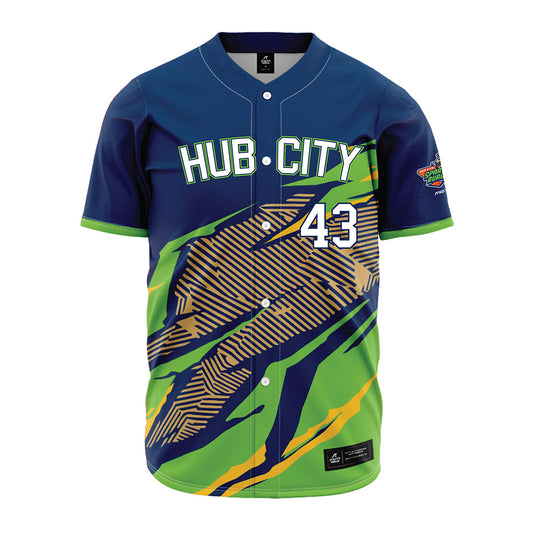 Hub City Spartanburgers - MILB Baseball : Cole Roland - Jersey-0