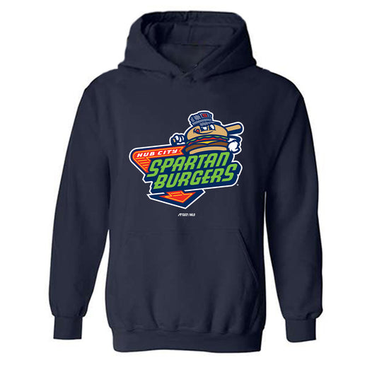 Hub City Spartanburgers - MILB Baseball : Maxton Martin - Hooded Sweatshirt-0