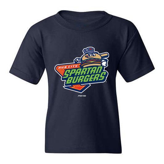 Hub City Spartanburgers - MILB Baseball : Maxton Martin - Youth T-Shirt-0