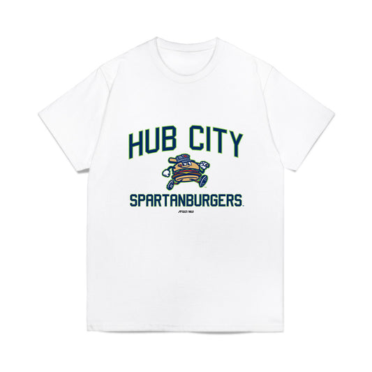 Hub City Spartanburgers - MILB Baseball : Neurelin Montero - Comfort Colors T-Shirt-0