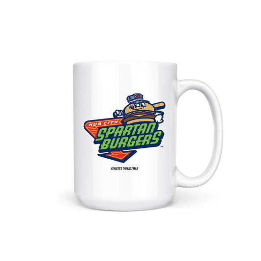 Hub City Spartanburgers - MILB Baseball : Owen Proksch - Coffee Mug-0