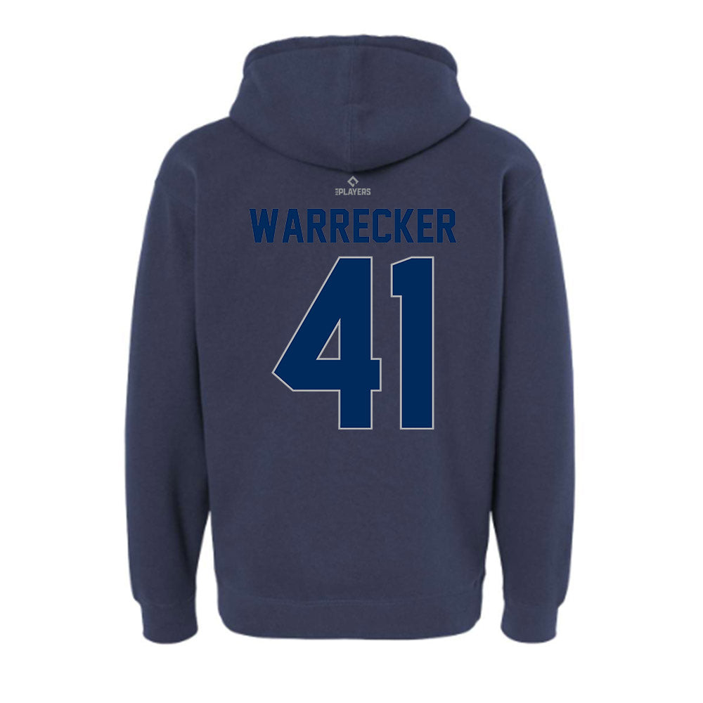 HV Renegades - MILB Baseball : Bryce Warrecker - Hooded Pullover Sweatshirt-1