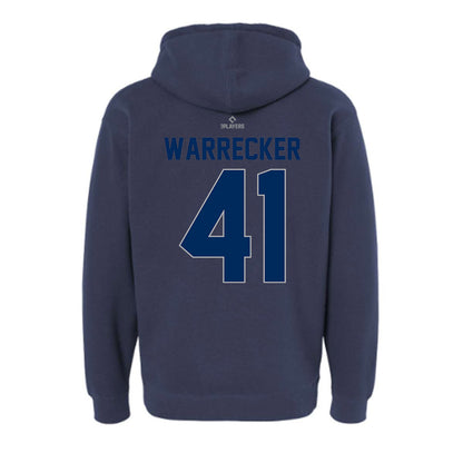 HV Renegades - MILB Baseball : Bryce Warrecker - Hooded Pullover Sweatshirt-1