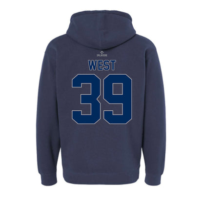 HV Renegades - MILB Baseball : Kyle West - Hooded Pullover Sweatshirt-1