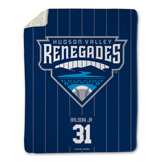 HV Renegades - MILB Baseball : Thomas Balboni Jr. - Blanket-0