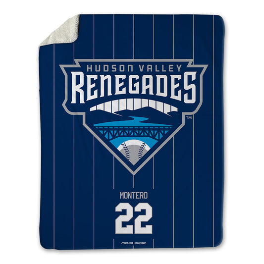 HV Renegades - MILB Baseball : Willy Montero - Blanket-0