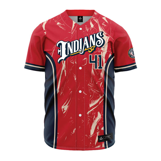 Indianapolis Indians - MILB Baseball : Landon Tomkins - Jersey-0