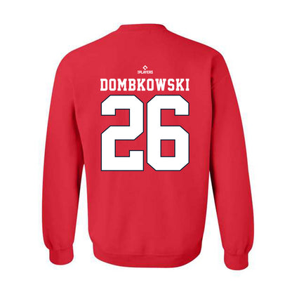 Indianapolis Indians - MILB Baseball : Nick Dombkowski - Crewneck Sweatshirt-1