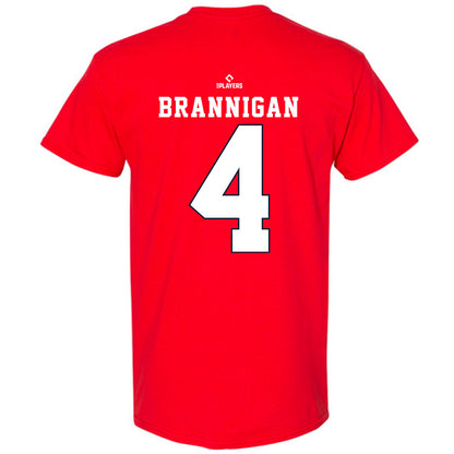 Indianapolis Indians - MILB Baseball : Jack Brannigan - T-Shirt-1