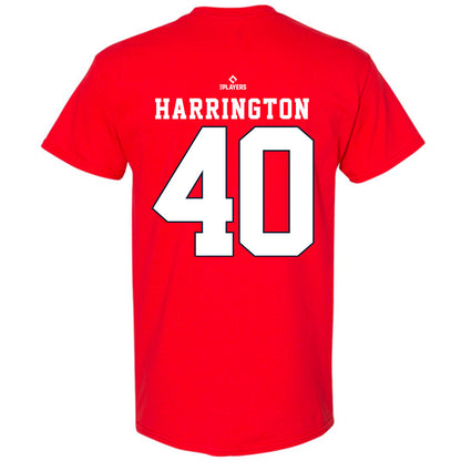 Indianapolis Indians - MILB Baseball : Thomas Harrington - T-Shirt-1