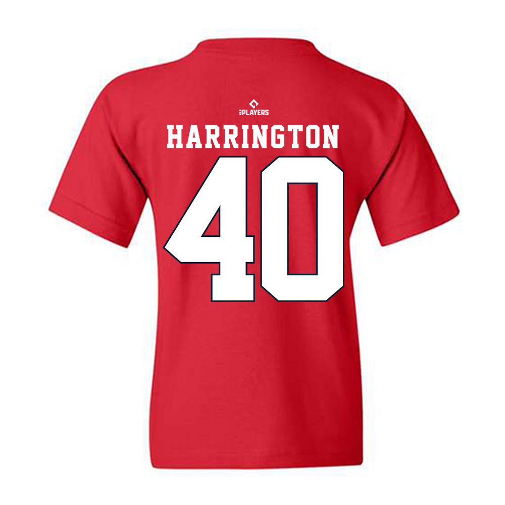 Indianapolis Indians - MILB Baseball : Thomas Harrington - Youth T-Shirt-1