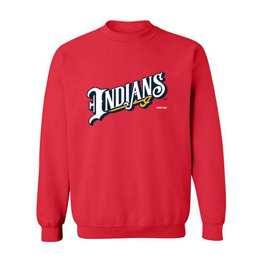 Indianapolis Indians - MILB Baseball : Robert Hassell III - Crewneck Sweatshirt-0