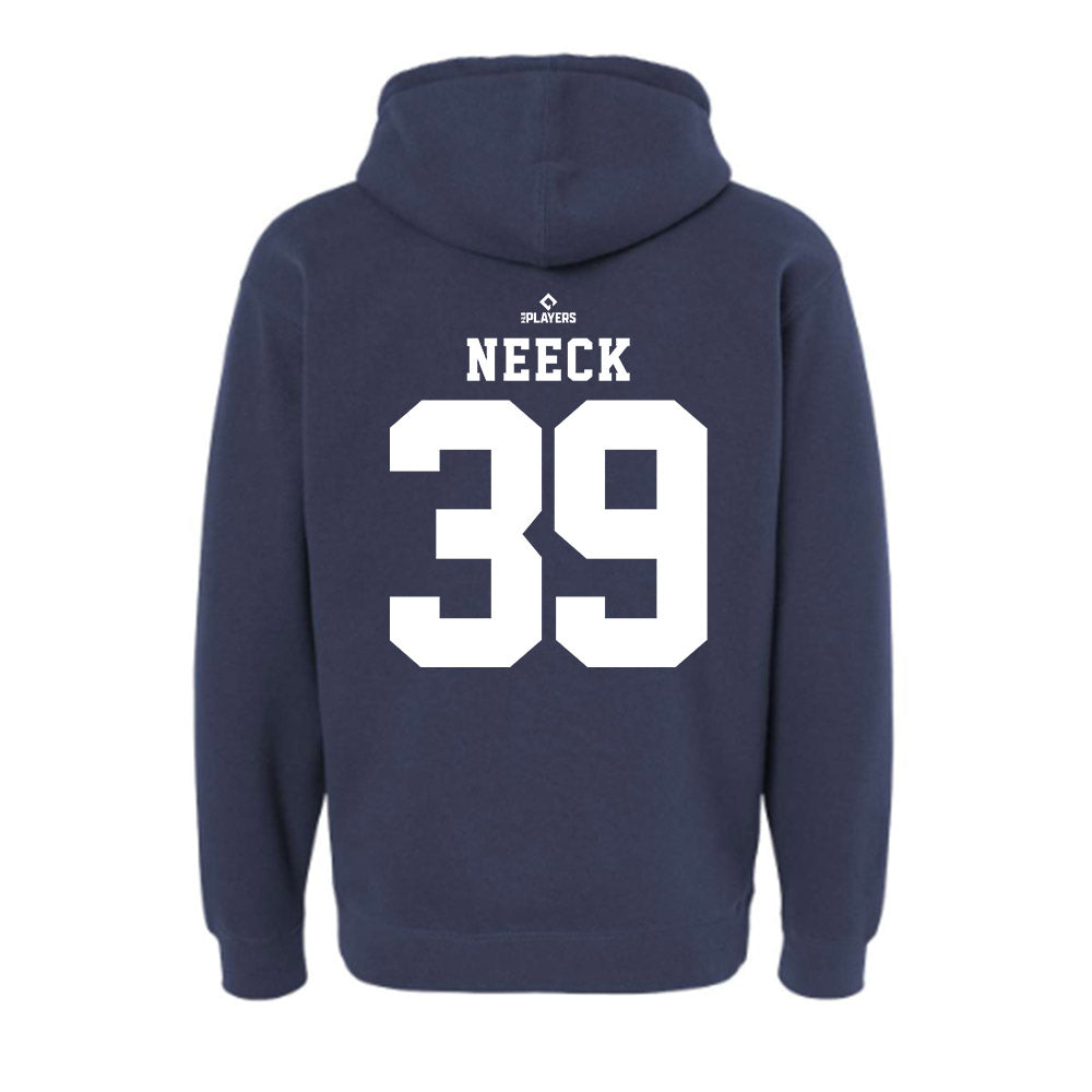 Indianapolis Indians - MILB Baseball : Brandon Neeck - Hooded Pullover Sweatshirt-1