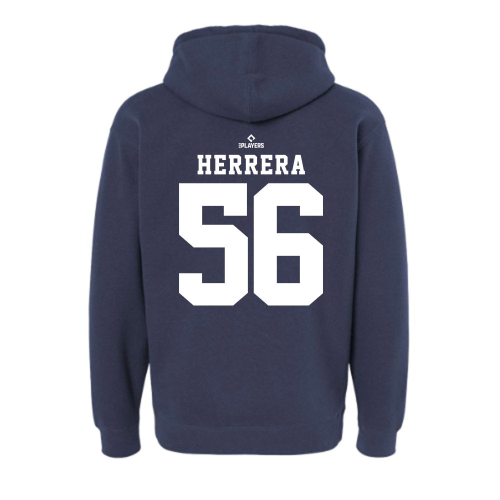 Indianapolis Indians - MILB Baseball : Jose Herrera - Hooded Pullover Sweatshirt-1