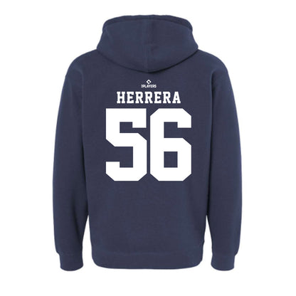 Indianapolis Indians - MILB Baseball : Jose Herrera - Hooded Pullover Sweatshirt-1